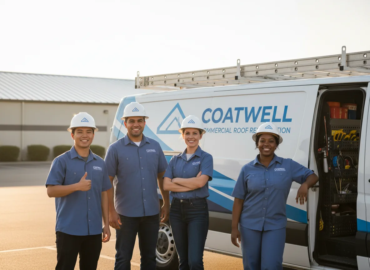 Commercial roof coating company in Gobles, MI